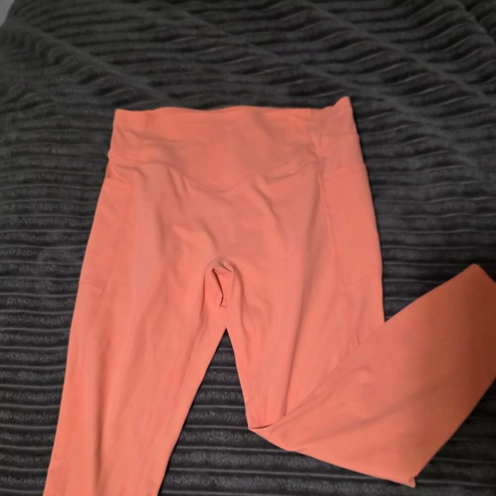 Halara Women's Orange and Pink Leggings